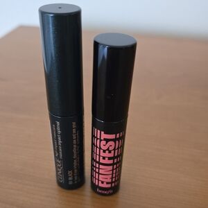 Clinique and Benefit Black Mini Mascara Set